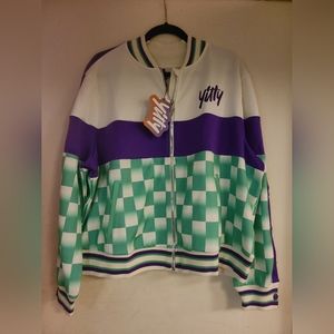 YITTY PLUS SIZE 3XL TRACK JACKET...NWT...